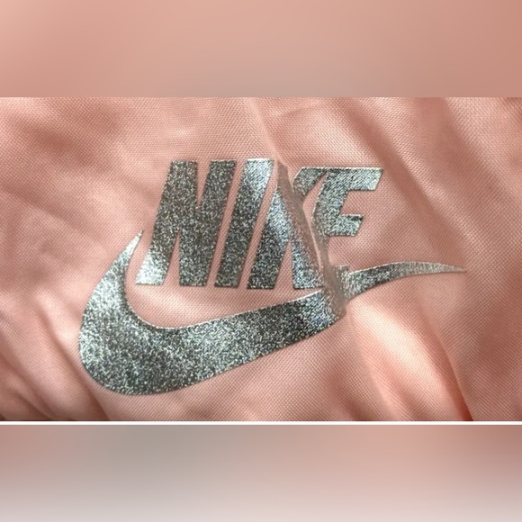 Girl's Nike Fluffy Fuzzy Fleece Pink Zip Jacket Hoodie - Size XL Adult M - Picture 4 of 10